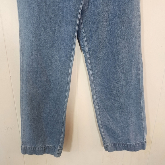 Rollas Slim Sailor Blue High Waisted Crop Jeans Size 27 - Picture 7 of 16
